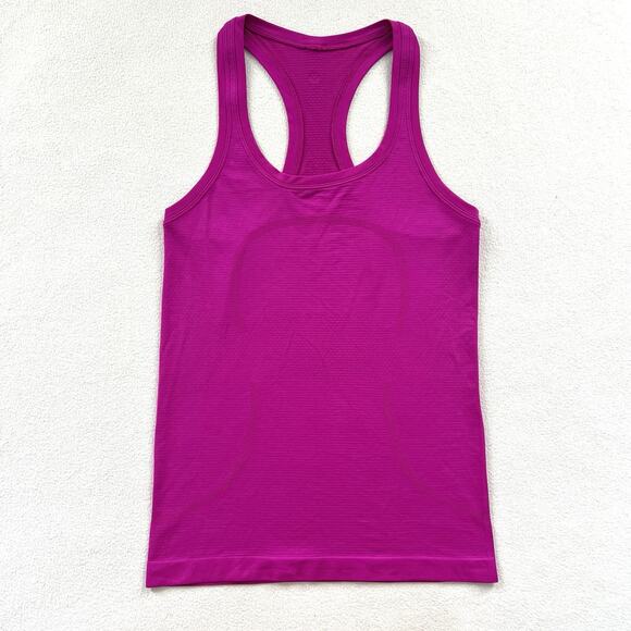 Lululemon Woman Purple Highlight Swiftly Tech Racerback Tank 2.0 Seamless Top 4 - Picture 1 of 6